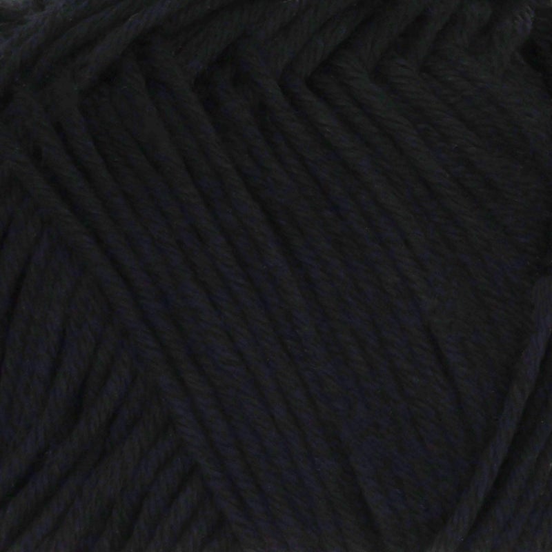 BambooMN JubileeYarn Bamboo Cotton Sport Yarn - 50g/Skein - Midnight Black - 4 Skeins - Image 2